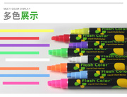电子荧光板专用笔手写led发光黑板记号水性，笔可擦彩色荧光笔白色