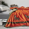 双层轻奢高品质云毯北欧毛毯法兰绒珊瑚绒毯子加厚秋冬休闲毯