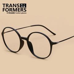 韩国塑钢复古磨砂黑细腿眼镜框