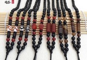 手工编织红玛瑙缠丝玛瑙，玉珠项链绳长款毛衣，链吊坠玉石挂绳链子