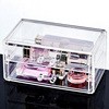 透明化妆品收纳盒塑料客厅桌面钥匙小物件抽屉式储物盒杂物置物盒