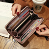 女士手拿长款钱包2023韩版手包多功能卡包手机(包手机，)包零钱包女钱夹