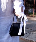 黑色包包女2023夏季单肩斜挎韩版简约百搭复古夹子，包气质(包气质)小方包女