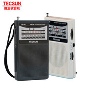 tecsun德生r-218多波段，袖珍式调幅调频校园，广播英语听力收音机