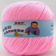 宝宝绒毛线线蚕丝蛋白绒线中粗毛线儿童婴儿钩针毛线