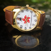 邓小平养生能量手表会销磁能表香港回归20周年纪念表保险腕表