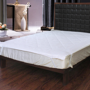丝若水加厚柞蚕丝床褥床垫子，定制棉布面料隔潮挡灰健康舒适
