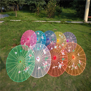 工艺伞透明舞蹈伞道具，伞油纸伞古典伞，装饰伞演出伞跳舞伞