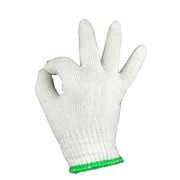 手套劳保耐磨加厚棉线手套尼龙手套工人干活防护纱手套大包白手套