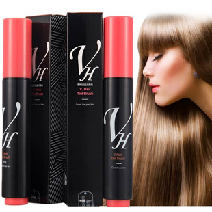 V_Hair快速便捷白发专用遮盖膏即时焗油膏植物染发免洗补发色护发