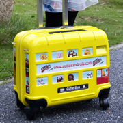 伦敦巴士万向轮汽车16寸儿童拉杆箱18寸男女孩行李箱旅行包品