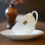 泰摩骨瓷咖啡杯碟套装陶瓷，简约咖啡器具欧式下午茶杯子配咖啡勺