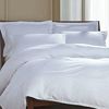 宾馆民宿床单被套单人，三件套双人四件套床上用品洗浴床白色被罩