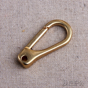 黄铜钥匙扣挂扣男腰挂高档汽车钥匙扣，挂件纯手工黄铜钥匙扣