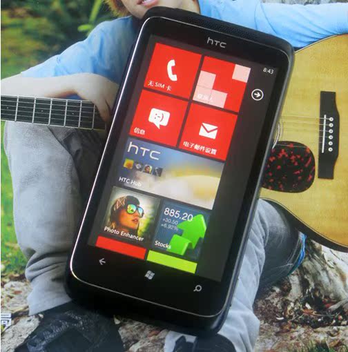 二手HTC T8686 7 Trophy W7芒果智能手机 微