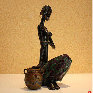 黑人<em>女歌星</em>雕塑|人物雕塑|女人体雕塑