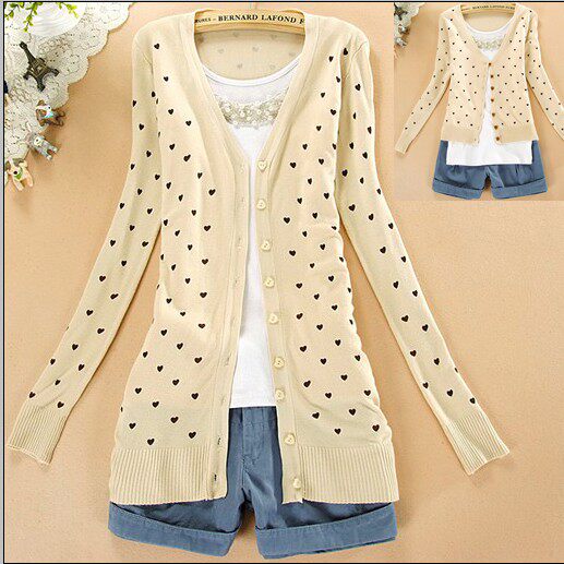 【女士<em>开衫针织衫</em>】_<em>黑色</em>针织衫开衫<em>搭配</em>_长