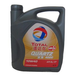 道达尔4000升级版SL10W40汽车发动机机油4