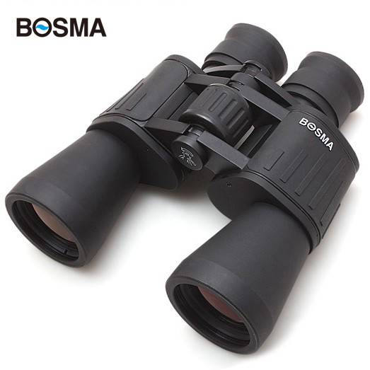 博冠猎手7X50 高清高倍夜视 双筒望远镜wyj 红