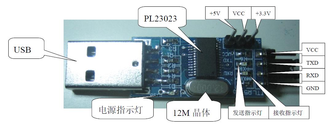 PL2303 USB转TTL 刷机线 中九升级 原理图 P