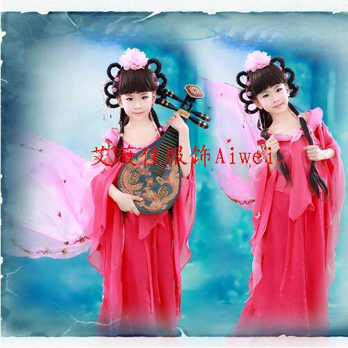 儿童版小龙女儿童古装<em>七仙女</em>服汉服<em>小仙女</em>服古