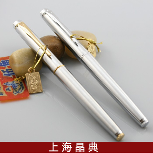 英雄钢笔 英雄200A全钢金夹-明尖练字笔-14K