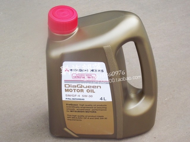 三菱机油\/女王系列汽车发动机合成油 SM\/GF-4