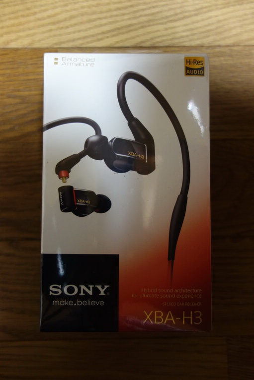 SONY 索尼 新款 3单元圈铁耳机 XBA-H3 日本