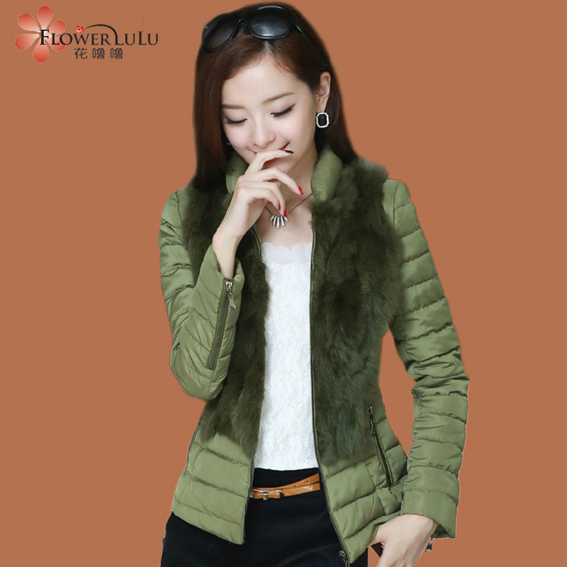 正品花噜噜正品<em>轻薄</em>短棉衣<em>女棉服</em>冬装新款修身