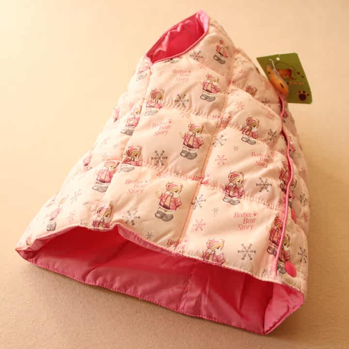 外贸秋冬季<em>女童马甲</em> 儿童装<em>保暖内穿</em>外穿两用