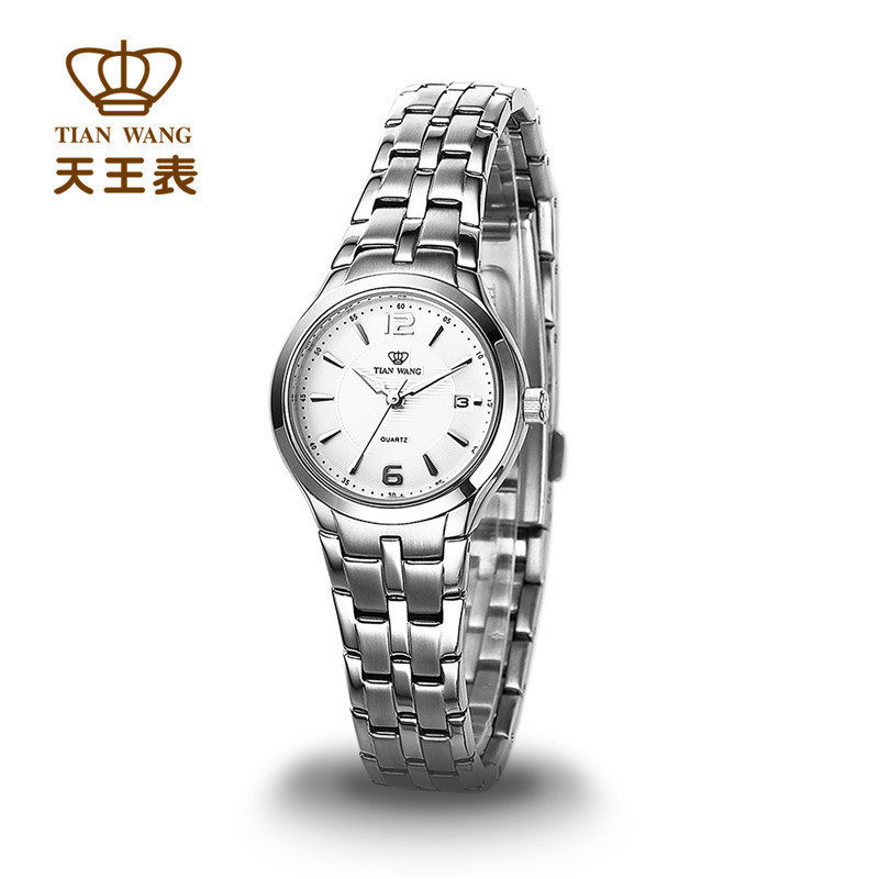 新品热卖<em>天王</em>表 <em>女士手表</em> 钢带石英商务休闲 女