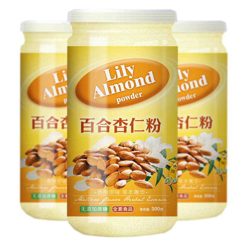 南农食品 百合杏仁粉 健康早餐方便冲饮 润肺止