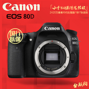 国行 佳能 EOS 80D 单机身 WIFI高清录像单反