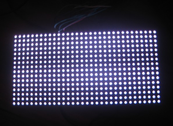 处理室内P7.62二手全彩LED显示屏单元板模组