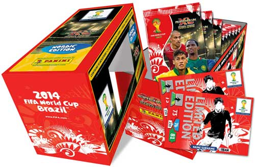 【现货】帕尼尼2014巴西世界杯球星卡游戏版