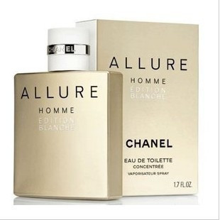 代购chanel allure homme edition blanche白色魅力男