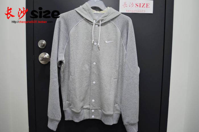 长沙SIZE-NIKE 运动系列 帽衫 灰色 521483-06
