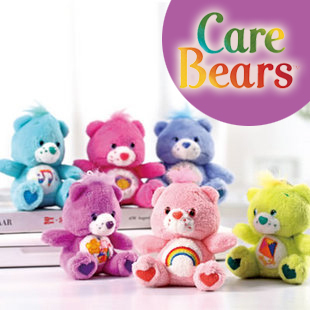 日本care bears carebears 爱心熊 8cm 公仔手机挂件 挂饰 玩偶