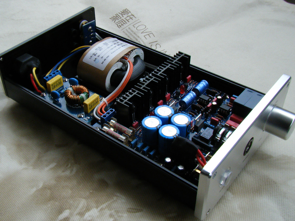 美诗ms-1甲类耳放 自主开发的拜亚动力 a1 电路改良版