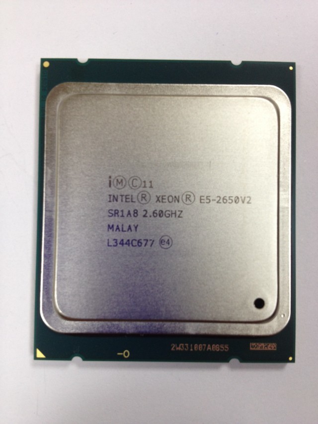 intel xeon e5-2650v2/sr1a8 2.6g/20m lga2011八核超线程cpu