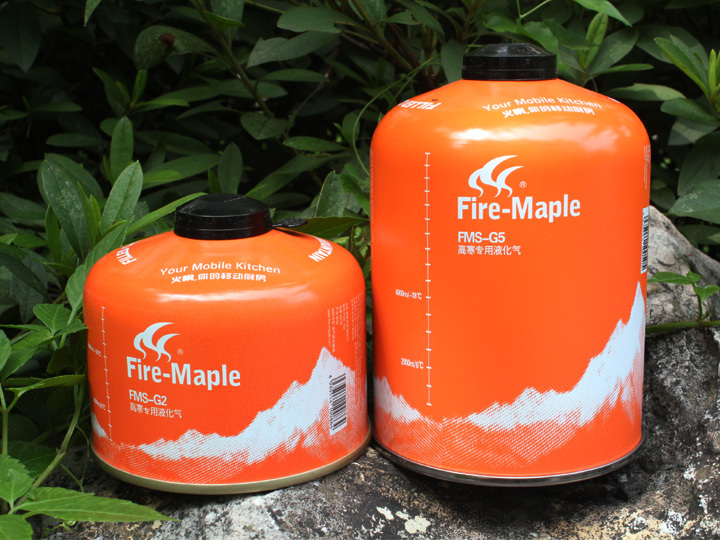 正品 火枫 fire-maple fms-g2/g5 高山气罐 高山高寒气罐 扁气罐