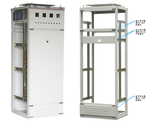 GGD交流低压配电柜,GGD2柜架,开关柜柜体,配