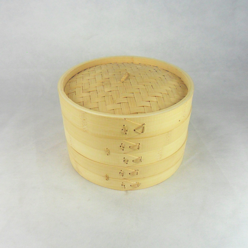 蒸笼竹蒸笼 笼屉 蒸格直径24cm 竹编制蒸笼 家用小笼屉 厨具|一淘网优惠购|购就省钱