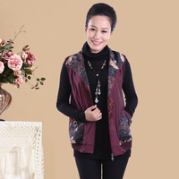 中老年<em>马甲女中年</em>女装<em>大码</em>坎肩背心外套<em>中长款</em>