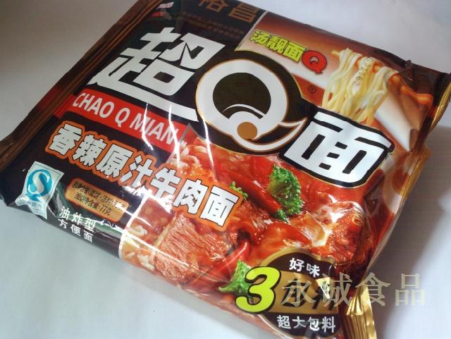 广东 裕昌食品超q方便面 超q面 方便面4味可选混装