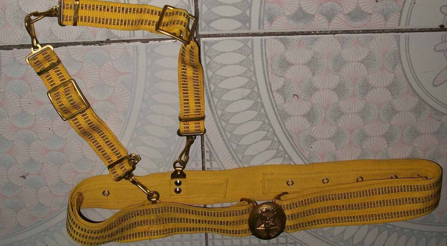 俄罗斯苏联军苏军M69军官礼服腰带 包邮|一淘