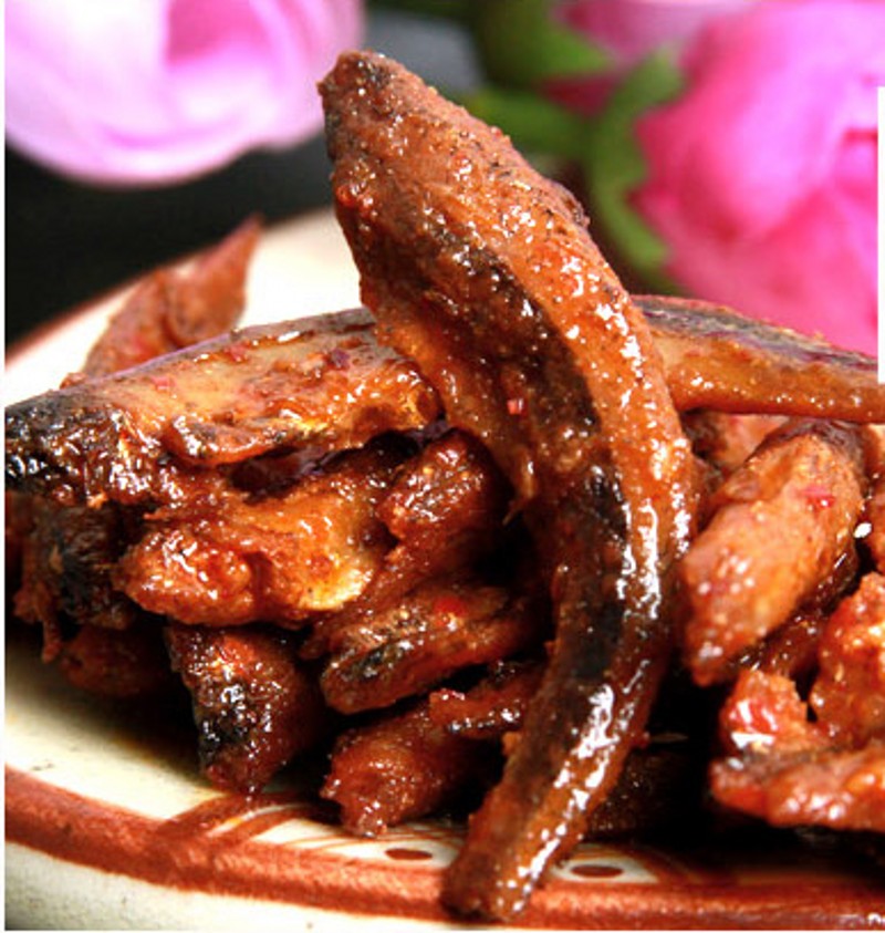 湖南特产艾妍洞庭湖糖醋鱼仔 毛毛鱼小鱼干天