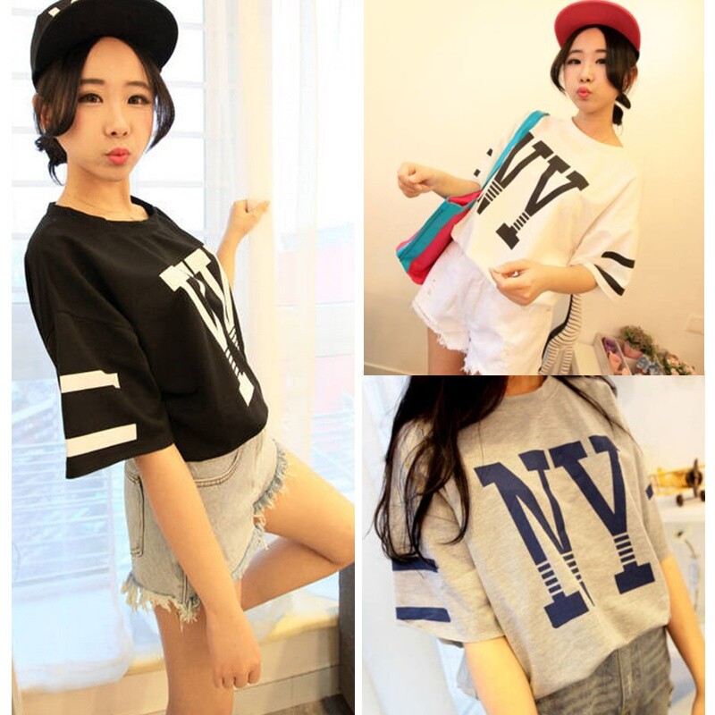 4春装女装新款韩国版潮休闲宽松<em>女式棒球服</em>字