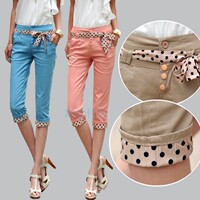 夏季韩版哈伦<em>休闲裤女</em>长裤宽松薄款棉<em>学生</em>直筒