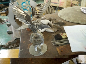 激光切割工艺品CAD技术3d立体拼图-图片v技术cad家具设计老鹰图纸图片